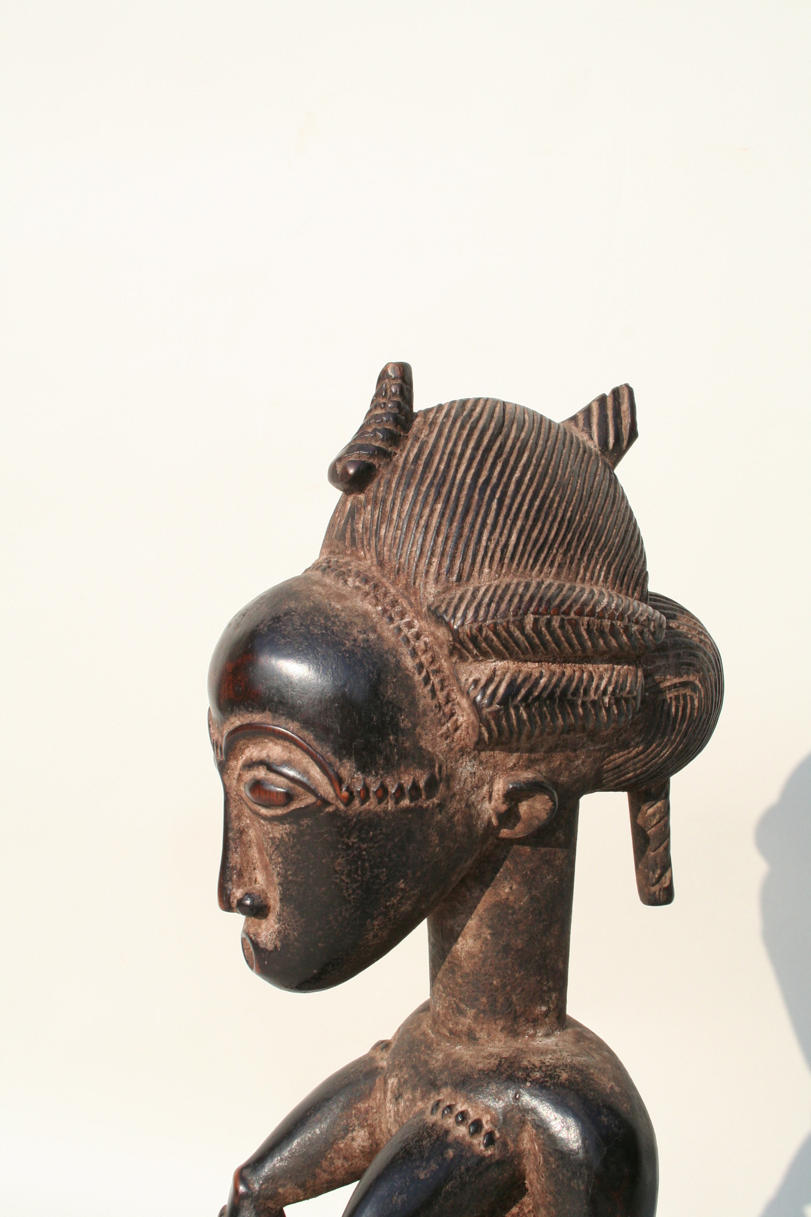 Baoule(2 statues couples), d`afrique : Côte d